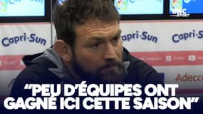Stade Français 21-27 Toulouse : "Peu d'équipes ont gagné ici cette saison", se réjouit Lacombe