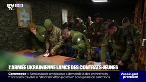 Guerre en Ukraine: pour encourager les moins de 25 ans à s'engager, Kiev lance des "contrats-jeunes"