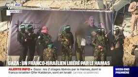Gaza: Ofer Kalderon, otage franco-israélien du Hamas, a été remis à la Croix-Rouge à Khan Younès