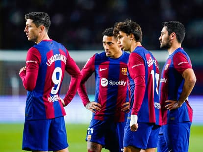 Le FC Barcelone face à Almeria, à Barcelone le 20 décembre 2023