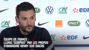 Équipe de France : Lloris "surpris" par les propos d'Amandine Henry sur Diacre