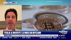 Philippe Herlin (Spécialiste des cryptomonnaies): "Le fait qu'Elon Musk investisse dans le Bitcoin, ce sera très prescripteur"