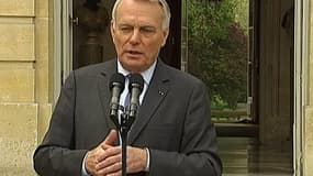 Jean-Marc Ayrault à Matignon, vendredi 3 mai.