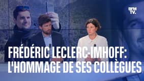 L'hommage de Maxime Brandstaetter et Oksana Leuta, de retour d'Ukraine, à notre collègue Frédéric Leclerc-Imhoff