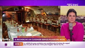 RMC s’engage pour vous : Il cherche un cuisinier depuis plusieurs mois - 10/11