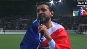 Aminematue a pris la parole après le match Stream for Humanity qui a permis de récolter plus de 3,4 millions d'euros, 19 janvier 2025
