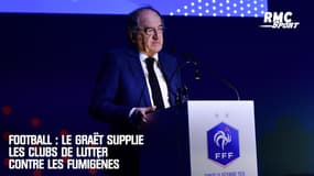 Football : Le Graët supplie les clubs de lutter contre les fumigènes