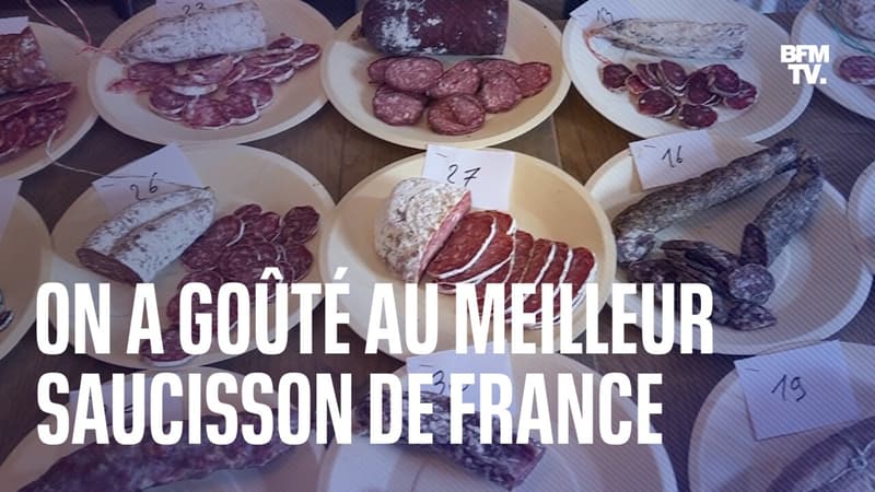 BFMTV.com était au premier Championnat de France de saucisson