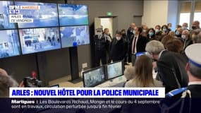 Arles : l'hôtel de la police municipale inauguré
