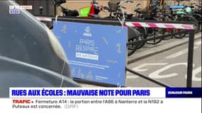 Rues aux écoles: mauvaise note pour Paris