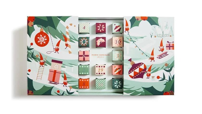 Le calendrier de l'Avent Pierre Marcolini 