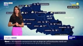 Météo Nord-Pas-de-Calais: ciel variable, averses et températures douces ce jeudi 