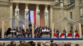 Panthéon: l'hommage à la Sorbonne aux résistants