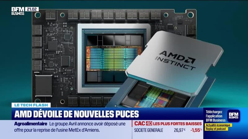 Le Tech Flash : AMD dévoile de nouvelles puces par Marjorie Adelson - 03/06