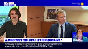 Le député du Rhône, Alexandre Vincendet, pourrait être exclu des Républicains