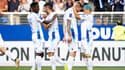 Les joueurs d'Auxerre, le 14 mai 2022