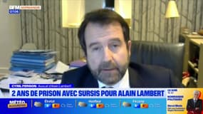 Alain Lambert condamné à deux ans de prison avec sursis