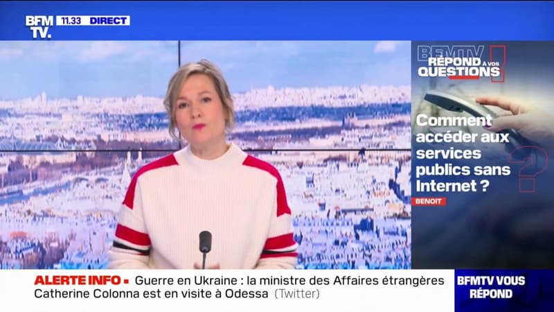 Comment accéder aux services publics sans internet? BFMTV répond à vos questions