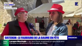 Sisteron: le faubourg de la Baume en fête
