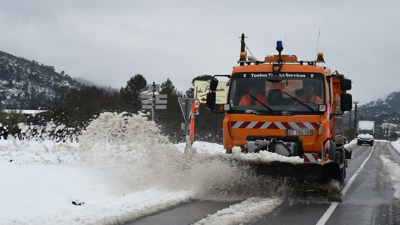 Un chasse-neige (photo d'illustration)