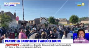 Pantin: opération d'évacuation d'un campement, environ 300 personnes concernées