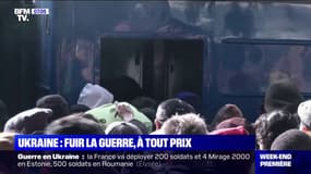 Guerre en Ukraine: scène de panique à la gare de Kiev tandis que la foule tente s'enfuir en train