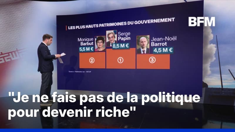 Patrimoine des ministres: les étonnants chiffres des déclarations des membres du gouvernement
