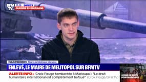 Enlevé par l'armée russe, le maire de Melitopol dit avoir subi de la "violence psychique"