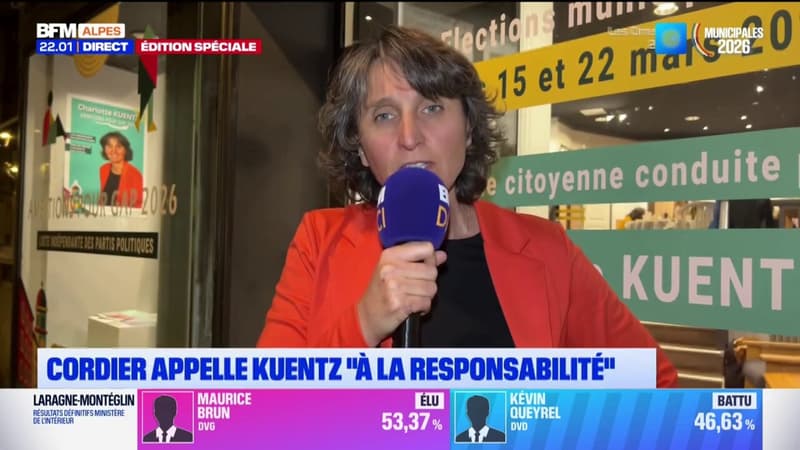 Municipales 2026: Charlotte Kuentz accepte "une fusion" avec Elie Cordier