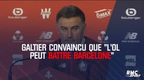 Ligue des champions – Galtier convaincu que « l’OL peut battre Barcelone »