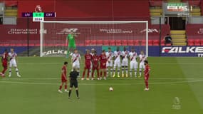 Liverpool : Le coup franc imparable d'Alexander-Arnold contre Crystal Palace