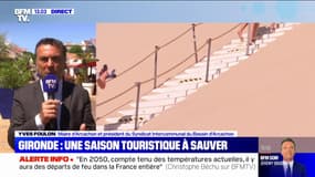 Yves Foulon, maire d'Arcachon: "On est sur une baisse de fréquentation de 40%" 