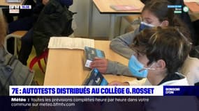 7ème arrondissement de Lyon : des autotests distribués au collège G.Rosset