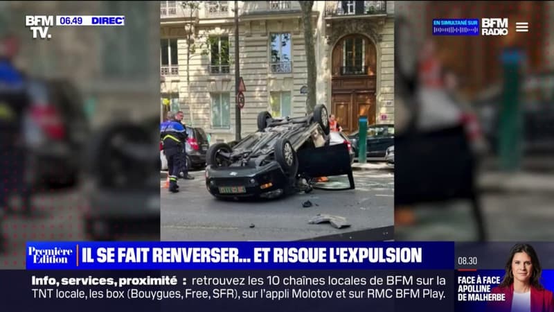 Paris: un livreur sans papiers risque l'expulsion après avoir été renversé par un employé d'ambassade alcoolisé