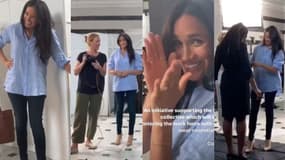 Meghan Markle en pleine séance photo