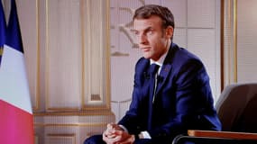Emmanuel Macron le 15 décembre 2021 à l'Elysée (Photo d'illustration).
