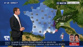 La météo pour ce lundi 15 juillet 2019