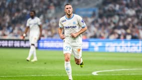 Jordan Veretout lors du match OM-Lorient (3-1, L1), le 12 mai 2024