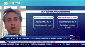 Paul Cassia (Université Paris 1 Panthéon Sorbonne) : Livret A gelé à 3% jusqu'en 2025, un recours devant le conseil d'état - 08/08