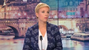 La députée LFI Clémentine Autain le 9 octobre 2022 sur BFMTV