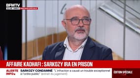 Condamnation de Nicolas Sarkozy: "Qu'est-ce qu'ils sont allés faire avec Abdallah Senoussi", se demande Laurent Valdiguié, consultant BFMTV