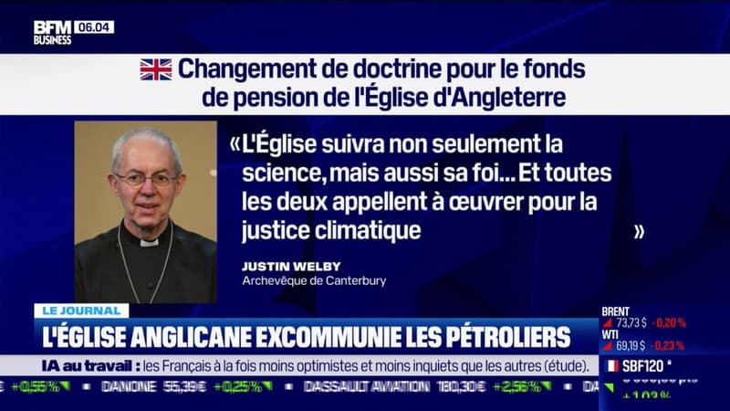 L'Eglise Anglicane n'investira plus dans les grandes compagnies pétrolières