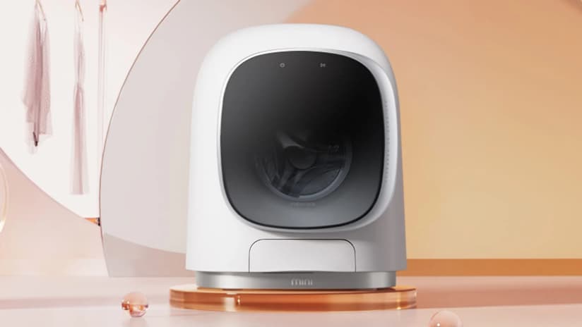 Le lave-linge séchant intelligent sera disponible en France dans les prochains mois.
