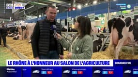 Salon de l'agriculture: un producteur de lait rhodanien présent pour promouvoir la filière