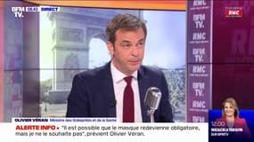 Olivier Véran: "Est-ce qu'il y a un hôpital qui ne peut pas recruter de soignants parce qu'il n'aurait pas le budget ? La réponse est non"