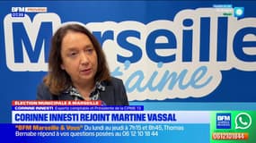 Élection Municipale à Marseille. Corinne Innesti rejoint Martine Vassal