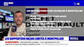 Ligue 1: les supporters niçois seront en nombre limité à Montpellier