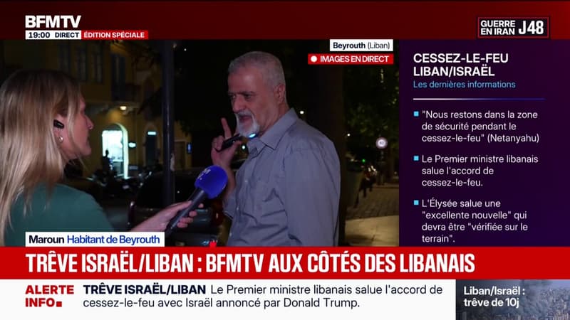 Trêve entre Israël et le Liban: "Ça ne changera rien pour le moment", déplore cet habitant de Beyrouth