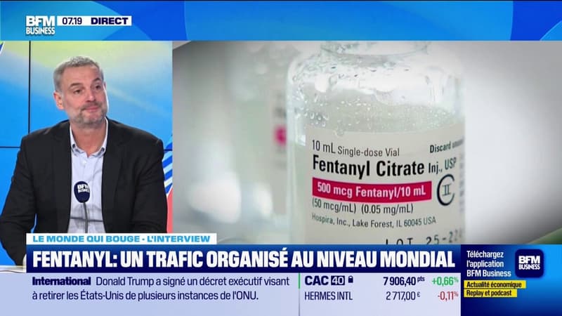 Le Fentanyl, un trafic organisé au niveau mondial