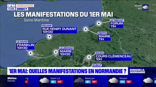 1er mai: de nombreuses mobilisations syndicales prévues en Normandie